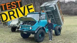 Ho guidato un MERCEDES UNIMOG  del 1972