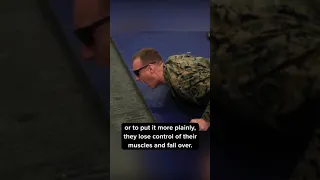 Marines Take Taser Shot