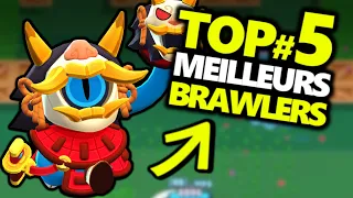 TOP#5 des MEILLEURS brawlers de la META actuelle !!?!