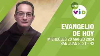El evangelio de hoy Miércoles 20 Marzo de 2024 📖 #LectioDivina #TeleVID