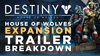Destiny: Official House of Wolves Expansion II Prologue Trailer Breakdown/Analysis