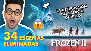 34 ESCENAS ELIMINADAS 😱  FROZEN 2 ❄️ Esto lo cambia TODO...