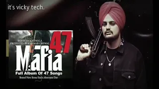 47 Mafia -Sidhu Moosewala official - mafia records new song 2020