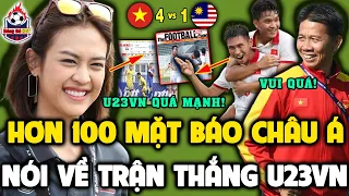 🔥KHẮP CÁC MẶT BÁO TRÊN TOÀN ĐÔNG NAM Á NÓI ĐIỀU CHẤN ĐỘNG VỀ SỨC MẠNH HỦY DIỆT CỦA U23 VIỆT NAM