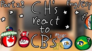 ☆Countryhumans react to Countryballs☆ ||2/2|| ENG/ESP ||