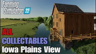 FS22 Iowa Plains View | Earn extra money | All 20 Collectables