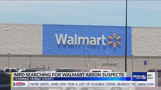 MPD Searching for Walmart arson suspects