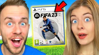 Meine FREUNDIN spielt zum ERSTEN MAL FIFA! 👀⚽️