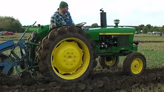 1978 John Deere 1120 2.5 Litre 3-Cyl Diesel Tractor (51 HP) With Ransomes Plough