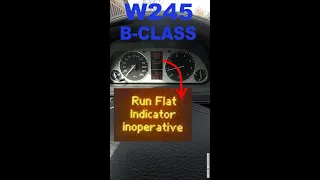 Мерседес B-Class w245 РанФлетИндикатор / Mercedes-benz B-Class w245 run flat indicator