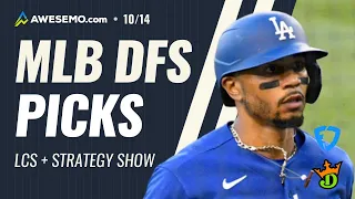 MLB DFS PICKS: LCS STRATEGY SHOW WEDNESDAY 10/14 DRAFTKINGS + FANDUEL