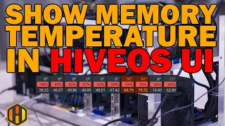 SHOW MEMORY TEMPERATURE IN HIVEOS UI