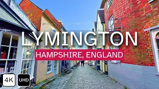 Lymington Town 4k Walking Tour | Discovering the Vibrant Town in the New Forest National Park