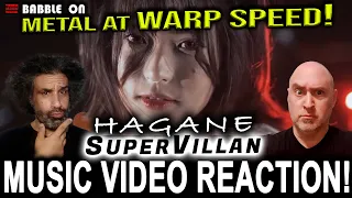 HAGANE - SUPERVILLAN Music Video Reaction (Japanese Metal) / FIRST-TIME REACTION