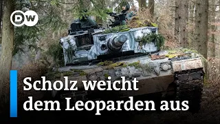 Warum zögert Scholz, die Ukraine mit Kampfpanzern zu unterstützen? | DW Nachrichten