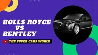 rolls royce vs bentley/drag race in rolls royce wraith vs bentley  gt