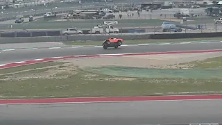 Robby Gordon at COTA driving Stadium Super Truck on two wheels from turns 12 through 15! 2019