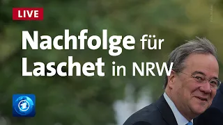 Laschet zur Nachfolge bei CDU-Landesvorsitz und Ministerpräsidentenamt in NRW