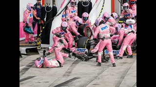 F1 drivers hit pit crew | Onboard - Best Of Pitstop Fails