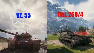 To be nerfed: Obj. 268/4 + Vz. 55 - Part 1