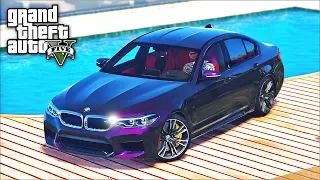 РЕАЛЬНЫЕ ПАЦАНЫ В GTA 5 - МИККИ ДАЛ ЗАПАСНУЮ ТАЧКУ BMW M5F90! НАШ ДОМ ЧУТЬ НЕ СГОРЕЛ! ⚡ГАРВИН