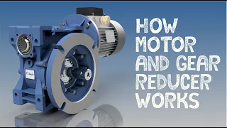 Motovario worm gear Reducer | How does Motor and Gear Reducer Works