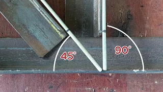 not many know, 3 tricks a welder through his work on L angle iron  | angle iron cutting trick