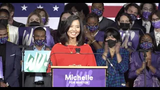 FULL SPEECH | Michelle Wu Speaks on Election Night in Boston, MA