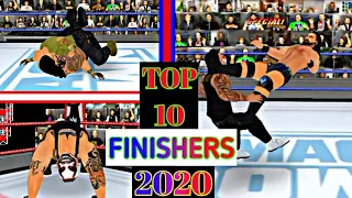 WWE Top 10 Finishers 2020 in Wr3d || Top 10 Finishers 2020 || Wr3d Top 10 || Wr3d