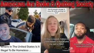 I Can't Afford To Live On 40 Hours! - Americans Are Fed Up With Inflation - Reaction!
