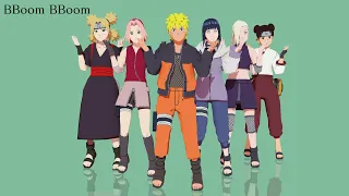 BBoom BBoom (PUBG Victory Dance)  - Temari*Sakura*Naruto*Hinata*Ino*TenTen | Naruto MMD