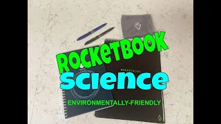 Rocketbook Wave Reusable STEM Notebook (microwave to erase)