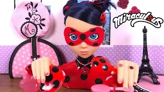 Miraculous Ladybug Tête à Coiffer Styling Head Coiffures, Manucure et Bijoux