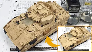 M2A2 BRADLEY 1/35 스케일(핀워싱, 군제 웨더링 칼라)