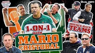 1-on-1 with Mario Cristobal + Miami, Nebraska, Auburn ready to bounce back | Always College Football