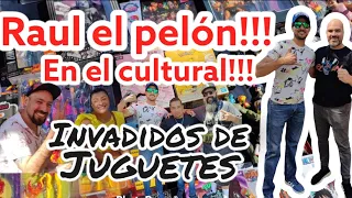 Raul el pelón en el tianguis cultural!!! el cultural invadido de juguetes!!!!