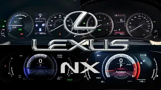 Lexus NX (0-100 KM/H) (0-60 MPH) ACCELERATION BATTLE