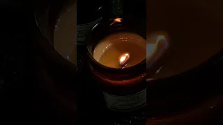 первая соевая свеча 🕯 фитиль не трещит, свеча не пахнет, ширина фитиля подобрана не правильно!)