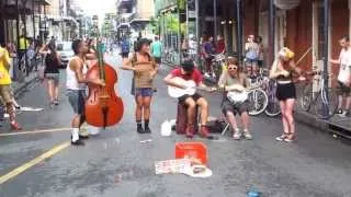 Yes, Ma'am String Band - Great band on the streets of New Orleans