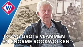 Deze man zag een bommenwerper neerstorten in zijn dorp tijdens de Tweede Wereldoorlog