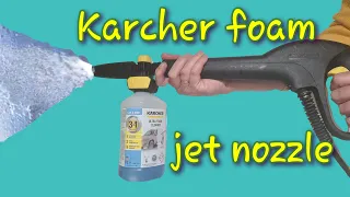 Foam Jet FJ10C Kärcher and ultra foam cleaner. Karcher