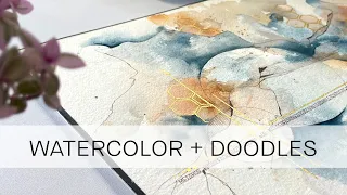 PAINT and DOODLE WITH ME:  savour the creative moment