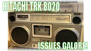 Hitachi TRK 8020 Repair Part 1 - Yellowed Goodness!