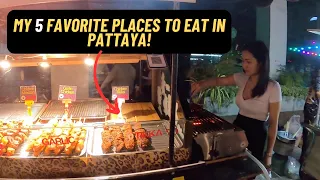 Thailand Food: My 5 favourite places to eat in Pattaya (with prices). TRY THESE!