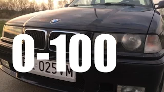 BMW E36 318is M44 0-100 Acceleration