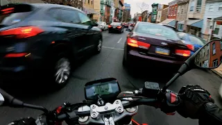 ⁴ᴷ (UNCUT) BMW G310R City Ride | First Warm Day of the Year