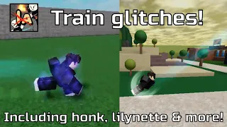 Train glitches in Item Asylum!