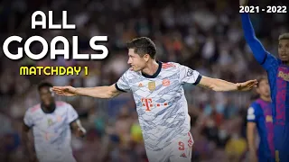 All Goals Of Matchday 1 Groupe Stage ||Champions League Highlights 2021-2022🔥🔥