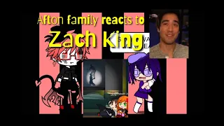 []Afton family react to Zach King[] ||Gacha Life||