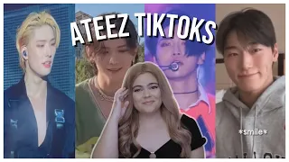 Well okay | ATEEZ Tiktoks that make me feel bouncy | Reaction